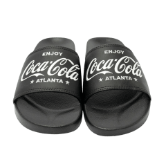 Chinelo Coca-Cola CC3605 Slide Atlanta Star Preto