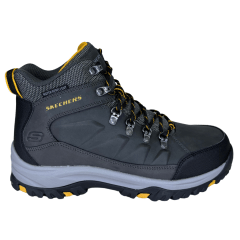 Coturno Skechers 204642 Relment Dagget Water Repellent Cinza Carvão