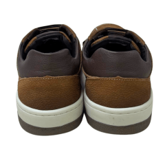 Sapatênis Ferracini 8050-617D Vox Couro Natural Caramelo
