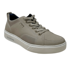 Sapatênis Pegada 111902-08 Couro Natural Jeans Areia