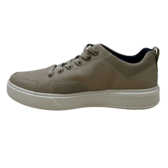 Sapatênis Pegada 111902-08 Couro Natural Jeans Areia