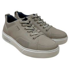 Sapatênis Pegada 111902-08 Couro Natural Jeans Areia