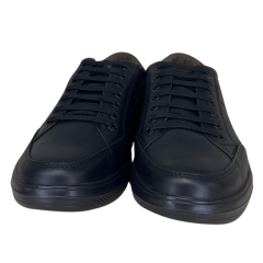 Sapatênis Pegada 510403-06 Couro Natural Stretch Preto