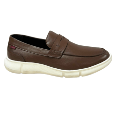 Sapato Ferracini 4330-717D Gante Loafer em Couro Natural