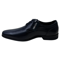 Sapato Ferracini 4463-281G London Couro Natural Alpina Preto
