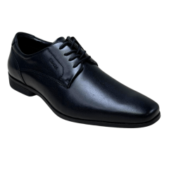 Sapato Ferracini 4463-281G London Couro Natural Alpina Preto