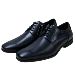 Sapato Ferracini 4463-281G London Couro Natural Alpina Preto