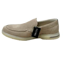 Sapato Ferracini 4556-708B Malta Plus Camurça Natural Bege