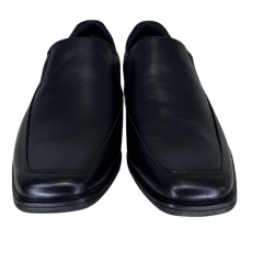 Sapato Ferracini 6476-702G Doha em Couro Natural Preto