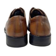 Sapato Ferracini 6865-703L Paris Couro Natural Havana