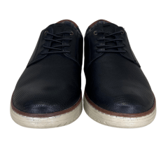 Sapato Pegada 111401-02 Couro Natural Stretch Preto