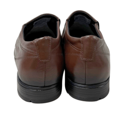 Sapato Pegada 122319-02 Couro Naural Mestiço Pinhão