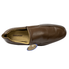 Sapato Pegada 123451-02 Couro Natural Mestiço Pinhão
