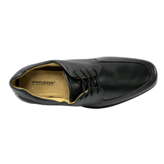 Sapato Pegada 123453-01 Couro Natural Mestiço Preto