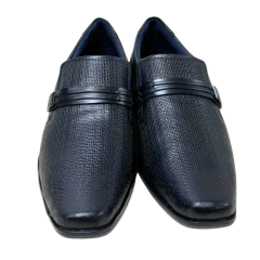 Sapato Pegada 125808-01 Couro Natural Stretch Preto
