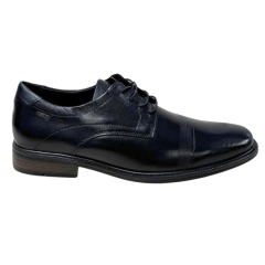 Sapato Pegada 126311-01 Couro Natural Stretch Preto