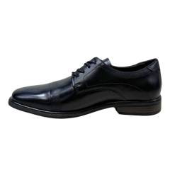 Sapato Pegada 126311-01 Couro Natural Stretch Preto