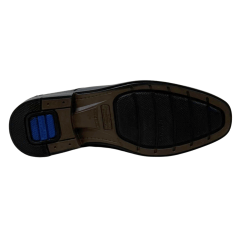 Sapato Pegada 126311-01 Couro Natural Stretch Preto