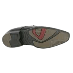 Sapato Pegada 123852-02 Mestiço Preto Pinhão com Cadarço