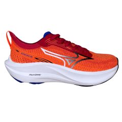 Tênis Mizuno 101119119 Base One com solado Enerzy Vermelho