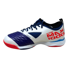 Tênis Penalty Futsal Max 1000 EcoKnit Branco Tricolor