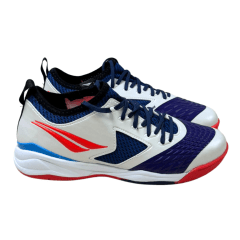 Tênis Penalty Futsal Max 1000 EcoKnit Branco Tricolor