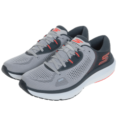 Tênis Skechers 246082 Go Run Pure 4 EcoFlight sola GoodYear