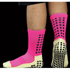 Meia ProSocks Antiderrapante Rosa 