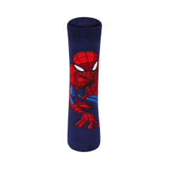 Meia Lupo 02943-001 Kids Antiderrapante Spider Man