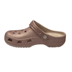 Babuche Crocs 205942 Classic Glitter Clog Rosa