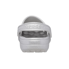 Babuche Crocs 205942 Glitter Clog Prata