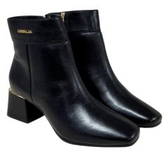 Bota Luz da Lua 58050009 Couro Natural Atacama Preto