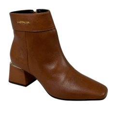 Bota Luz da Lua 58050009 Couro Natural Montenapoleone Ambar