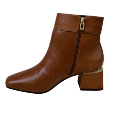 Bota Luz da Lua 58050009 Couro Natural Montenapoleone Ambar