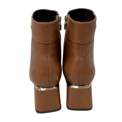 Bota Luz da Lua 58050009 Couro Natural Montenapoleone Ambar