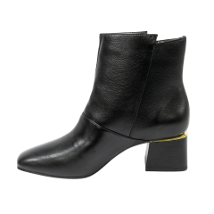 Bota Luz da Lua 58050200 Couro Natural Saara Preto