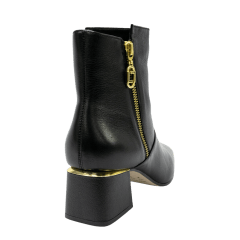 Bota Luz da Lua 58050200 Couro Natural Saara Preto