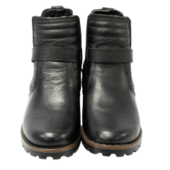 Bota Pegada 281412-05 Couro Natural Burnished com forro Camurçado Preto