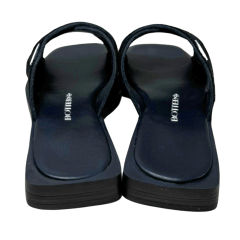 Chinelo Bottero 336818 Couro Natural Poney Preto
