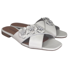 Chinelo Bottero 366904 Lilia Couro Atanado Napoli Off White