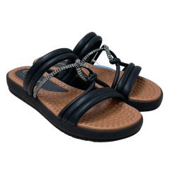 Chinelo Campesí CE181 Rasteirinha Rives Preto