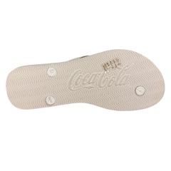 Chinelo Coca-Cola CC4378 Picton Off White