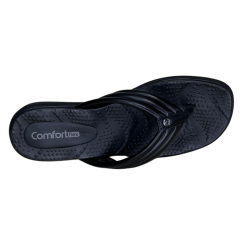 Chinelo ComfortFlex 2460401 Napa Plus Preto