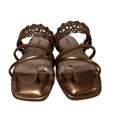 Chinelo Dakota Y9252 Rasteirinha Rives Mascavo