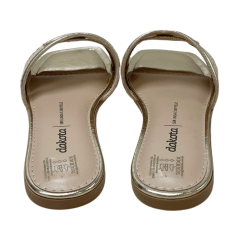 Chinelo Dakota Y9934 Rasteirinha Namaste Champanhe