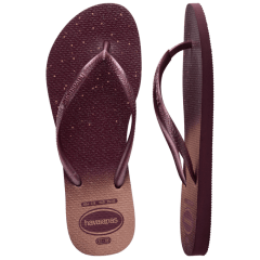 Chinelo Havaianas Slim Gloss FC Terra Roxa