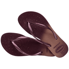 Chinelo Havaianas Slim Gloss FC Terra Roxa