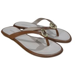 Chinelo Luz da Lua 52210070 Couro Natural Atacama Ambar