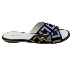 Chinelo Luz da Lua 5221110 Gorgurão Verona Netuno Marinho