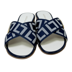Chinelo Luz da Lua 5221110 Gorgurão Verona Netuno Marinho